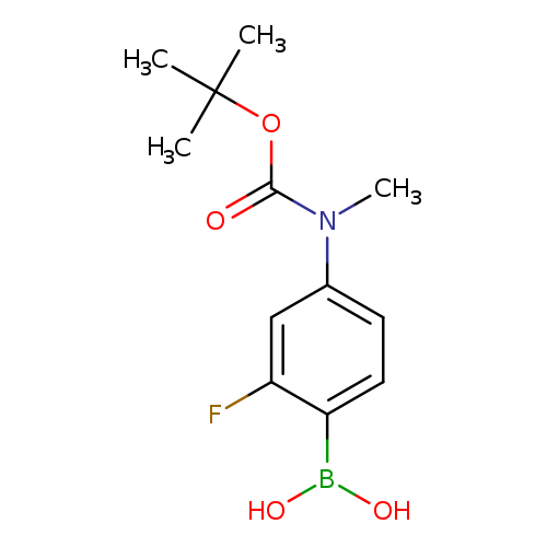 4-(N-BOC-N-Methylamino)-2-fluorophenylboronic acid