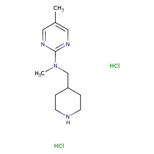 "N,5-dimethyl-N-[(piperidin-4-yl)methyl]pyrimidin-2-amine dihydrochloride"