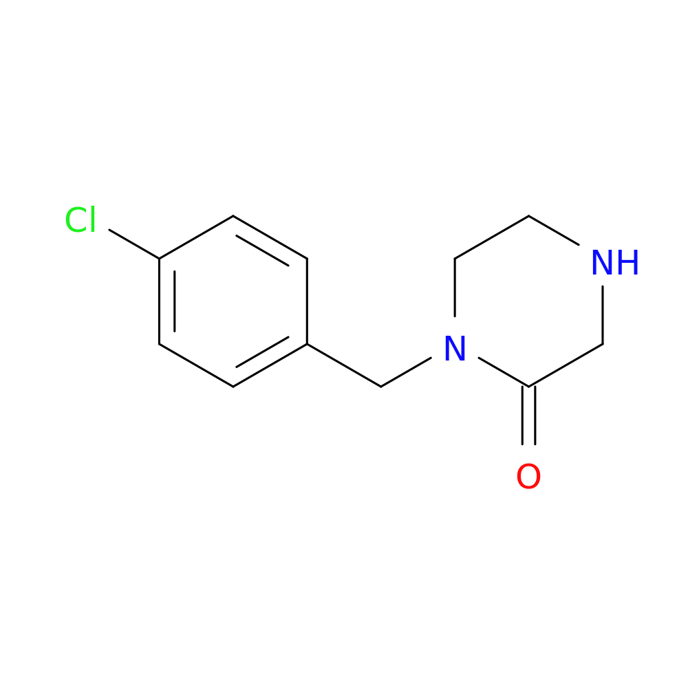 1-(4-Chlorobenzyl)piperazin-2-one hydrochloride
