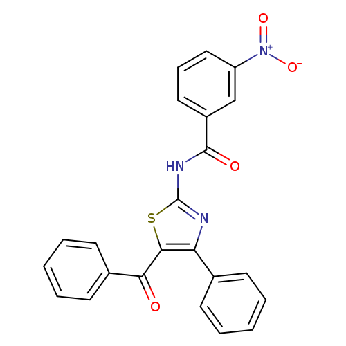 N-(5-benzoyl-4-phenyl-1,3-thiazol-2-yl)-3-nitrobenzamide