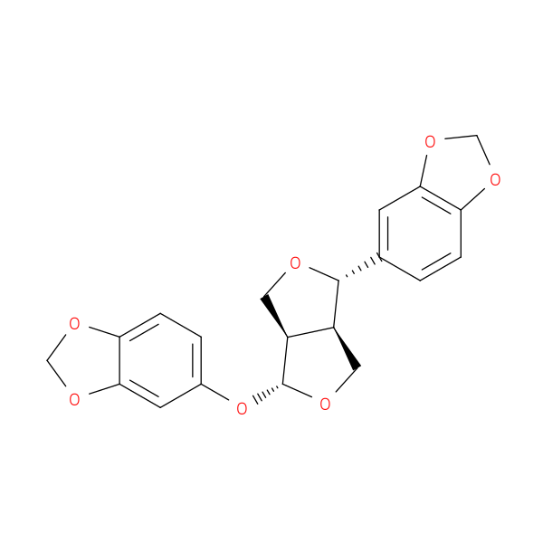 1,3-Benzodioxole,5-[4-(1,3-benzodioxol-5-yloxy)tetrahydro-1H,3H-furo[3,4-c]furan-1-yl]-,(1S,3aR,4R,6aR)-