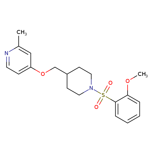 4-{[1-(2-methoxybenzenesulfonyl)piperidin-4-yl]methoxy}-2-methylpyridine