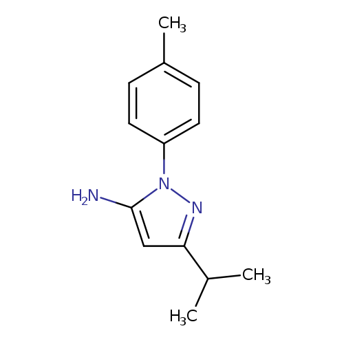 1-(4-methylphenyl)-3-(propan-2-yl)-1H-pyrazol-5-amine