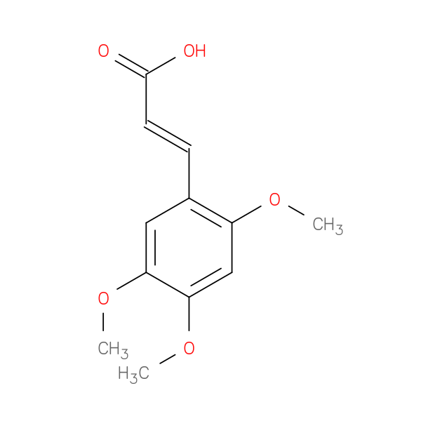 2,4,5-Trimethoxycinnamic Acid