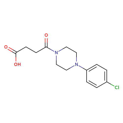 4-[4-(4-chlorophenyl)piperazin-1-yl]-4-oxobutanoic acid