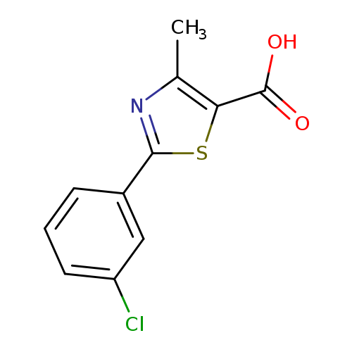 2-(3-chlorophenyl)-4-methyl-1,3-thiazole-5-carboxylic acid