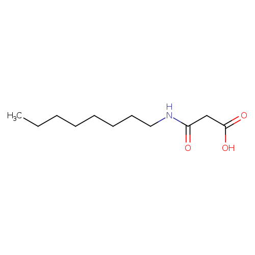 2-(octylcarbamoyl)acetic acid