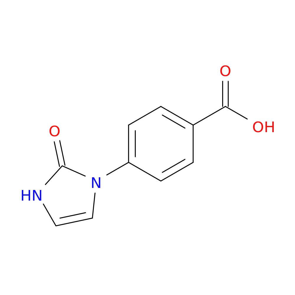 4-(2-Oxo-2,3-dihydro-1H-imidazol-1-yl)benzoic acid