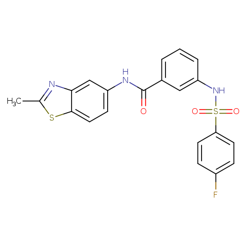 3-(4-fluorobenzenesulfonamido)-N-(2-methyl-1,3-benzothiazol-5-yl)benzamide