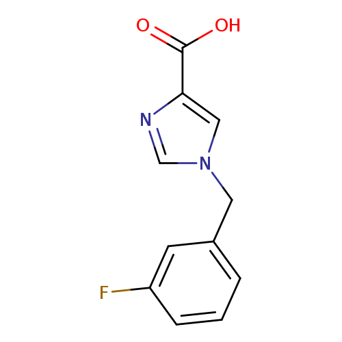 1-(3-Fluorobenzyl)-1H-imidazole-4-carboxylic acid