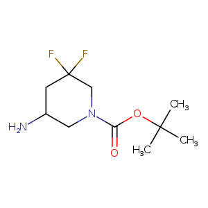 1-Piperidinecarboxylic acid, 5-amino-3,3-difluoro-, 1,1-dimethylethyl ester