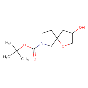 1-Oxa-7-azaspiro[4.4]nonane-7-carboxylic acid, 3-hydroxy-, 1,1-dimethylethyl ester