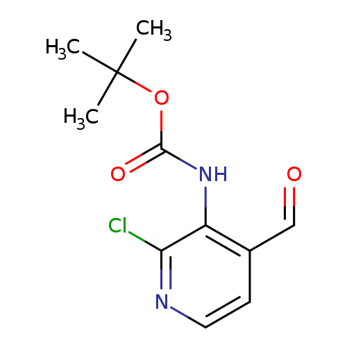tert-Butyl (2-chloro-4-formylpyridin-3-yl)carbamate