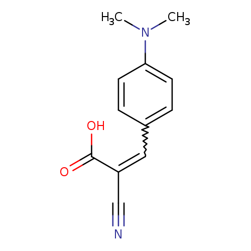 2-Propenoic acid, 2-cyano-3-[4-(dimethylamino)phenyl]-
