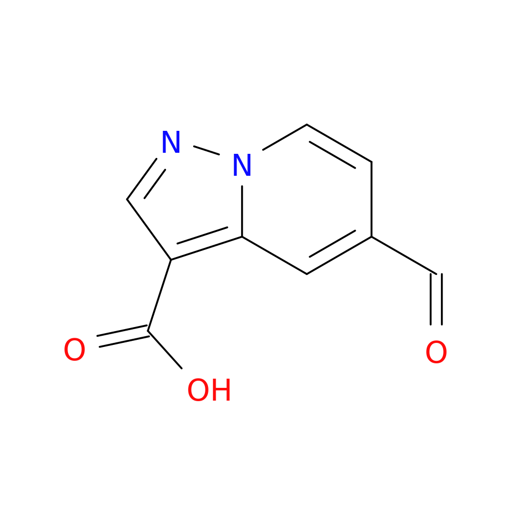 5-formylpyrazolo[1,5-a]pyridine-3-carboxylic acid