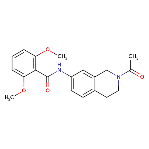 N-(2-acetyl-1,2,3,4-tetrahydroisoquinolin-7-yl)-2,6-dimethoxybenzamide