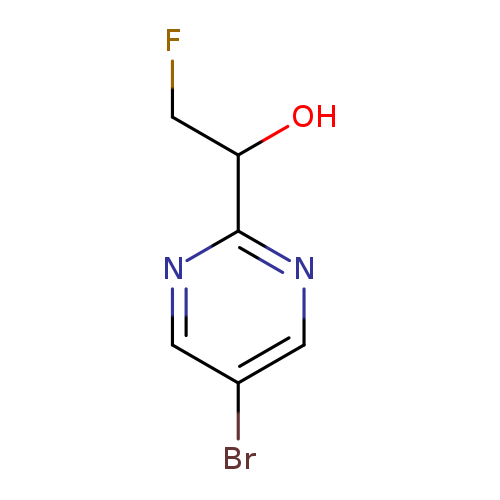 1-(5-bromopyrimidin-2-yl)-2-fluoroethan-1-ol