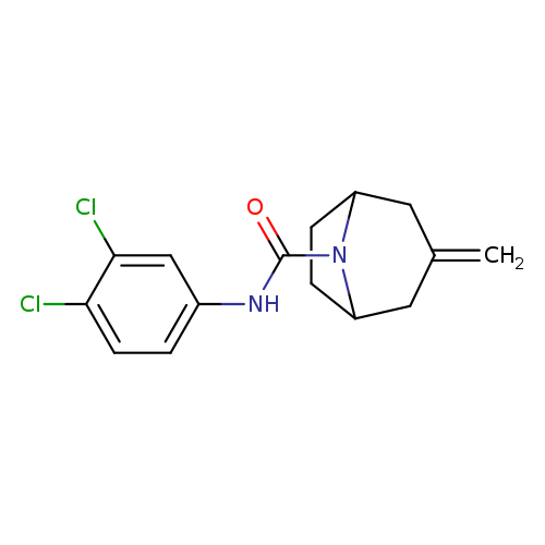 N-(3,4-dichlorophenyl)-3-methylidene-8-azabicyclo[3.2.1]octane-8-carboxamide