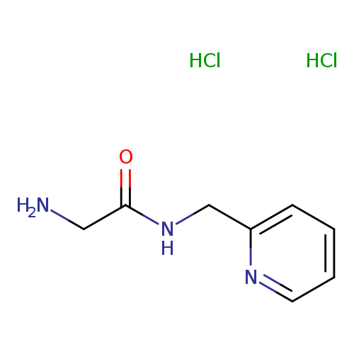 2-amino-N-(pyridin-2-ylmethyl)acetamide dihydrochloride