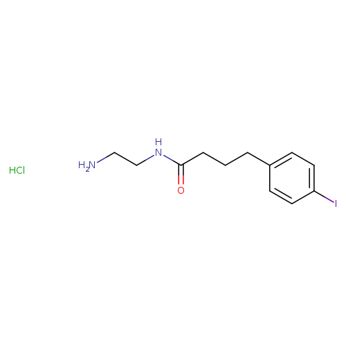 N-(2-aminoethyl)-4-(4-iodophenyl)butanamide;hydrochloride