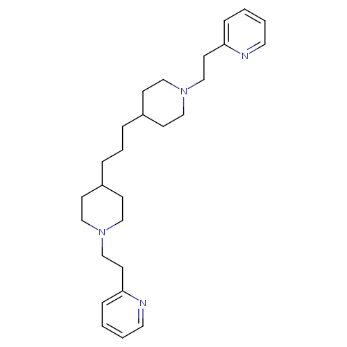 2-{2-[4-(3-{1-[2-(Pyridin-2-yl)ethyl]piperidin-4-yl}propyl)piperidin-1-yl]ethyl}pyridine