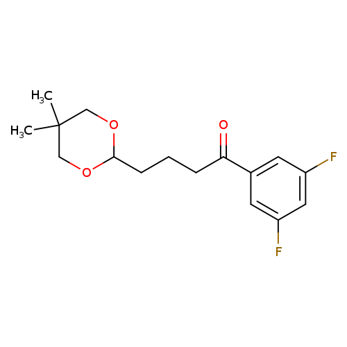 3',5'-Difluoro-4-(5,5-dimethyl-1,3-dioxan-2-yl)butyrophenone