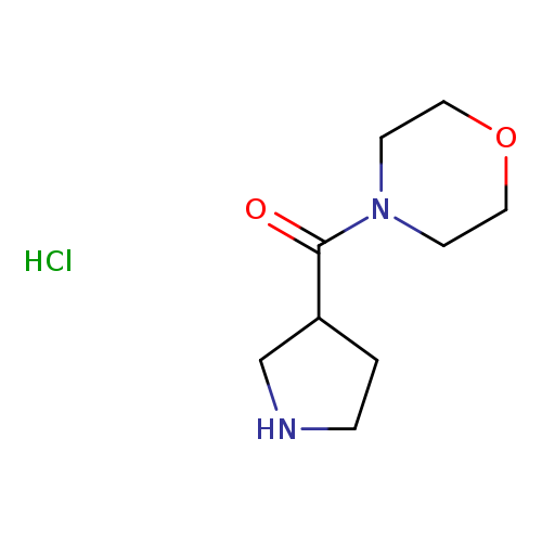 4-(3-Pyrrolidinylcarbonyl)-morpholine HCl