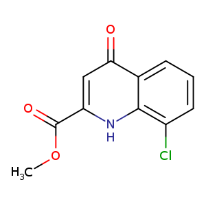 Methyl 8-chloro-4-oxo-1,4-dihydroquinoline-2-carboxylate