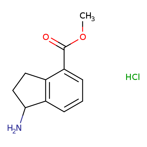 Methyl 1-amino-2,3-dihydro-1H-indene-4-carboxylate hydrochloride