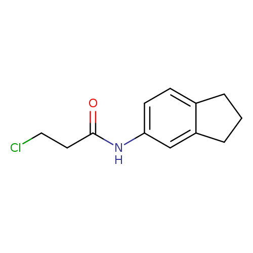 3-Chloro-n-2,3-dihydro-1h-inden-5-ylpropanamide