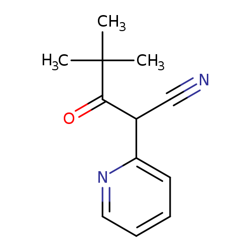 4,4-dimethyl-3-oxo-2-(pyridin-2-yl)pentanenitrile