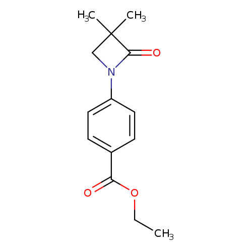 ethyl 4-(3,3-dimethyl-2-oxoazetidin-1-yl)benzoate