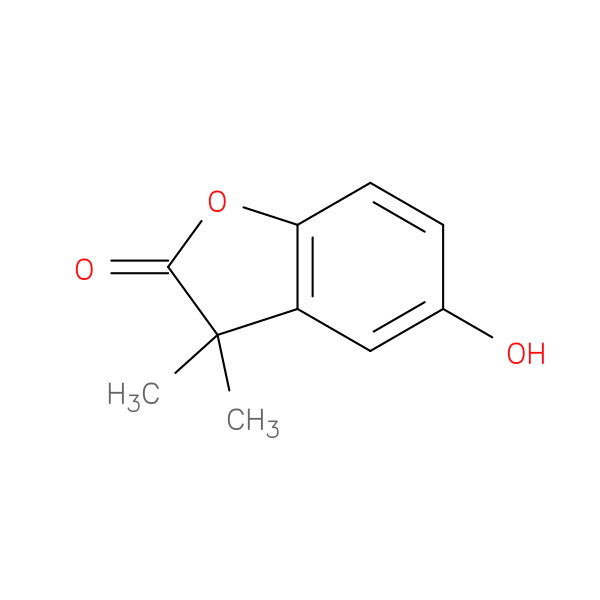 5-hydroxy-3,3-dimethyl-2,3-dihydro-1-benzofuran-2-one