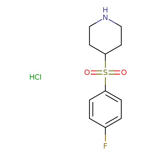 4-((4-Fluorophenyl)sulfonyl)piperidine hydrochloride