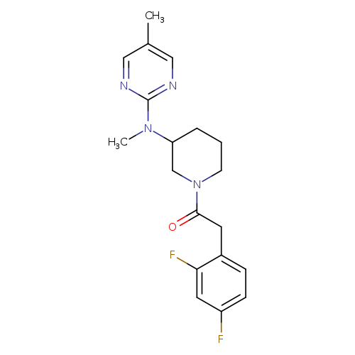 2-(2,4-difluorophenyl)-1-{3-[methyl(5-methylpyrimidin-2-yl)amino]piperidin-1-yl}ethan-1-one