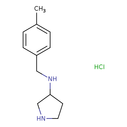 (4-Methyl-benzyl)-pyrrolidin-3-yl-aMine hydrochloride