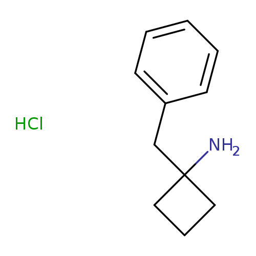Cyclobutanamine, 1-(phenylmethyl)-, hydrochloride (1:1)
