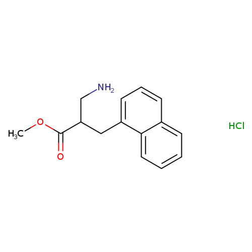 methyl 3-amino-2-(naphthalen-1-ylmethyl)propanoate hydrochloride