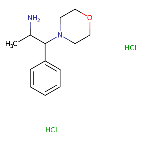 1-(morpholin-4-yl)-1-phenylpropan-2-amine dihydrochloride