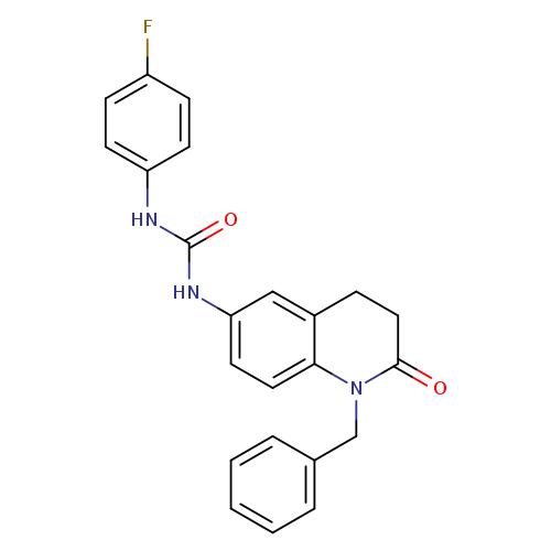 3-(1-benzyl-2-oxo-1,2,3,4-tetrahydroquinolin-6-yl)-1-(4-fluorophenyl)urea