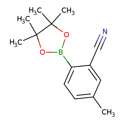 5-methyl-2-(tetramethyl-1,3,2-dioxaborolan-2-yl)benzonitrile