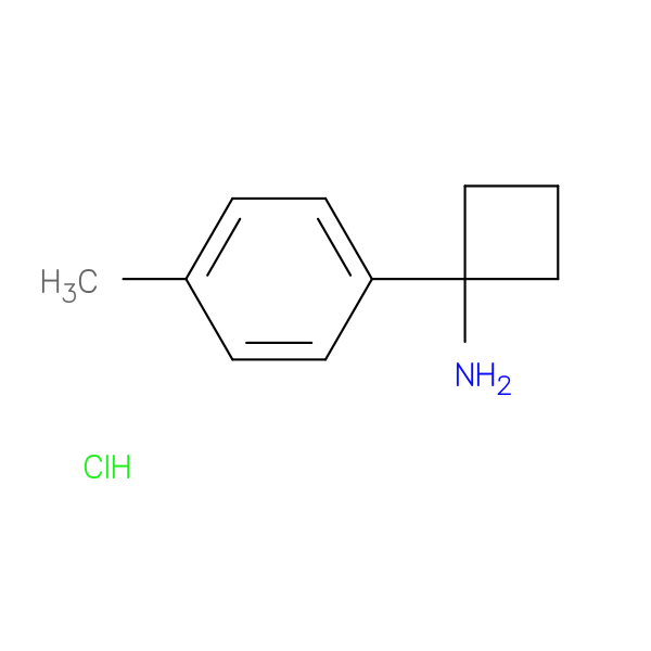 1-(4-methylphenyl)cyclobutan-1-amine hydrochloride