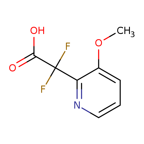 2,2-DIFLUORO-2-(3-METHOXYPYRIDIN-2-YL)ACETIC ACID