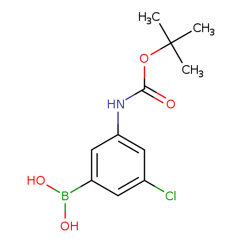 (3-{[(tert-butoxy)carbonyl]amino}-5-chlorophenyl)boronic acid