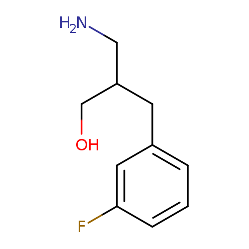 3-amino-2-[(3-fluorophenyl)methyl]propan-1-ol