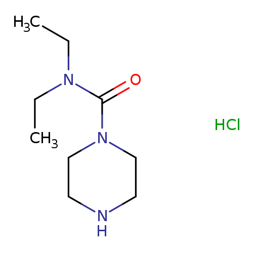 N,N-Diethylpiperazine-1-carboxamide hydrochloride