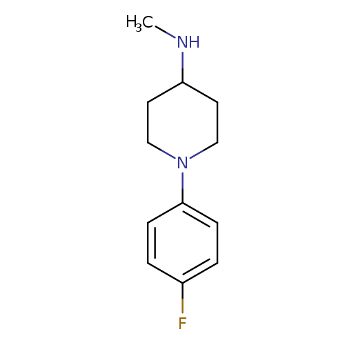 1-(4-fluorophenyl)-N-methylpiperidin-4-amine