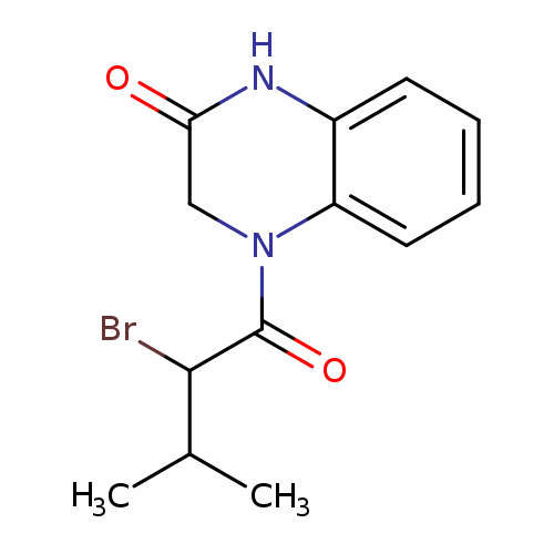 4-(2-bromo-3-methylbutanoyl)-1,2,3,4-tetrahydroquinoxalin-2-one