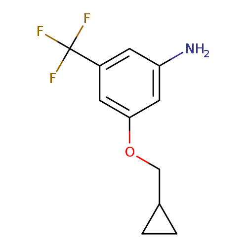 3-(Cyclopropylmethoxy)-5-(trifluoromethyl)benzenamine