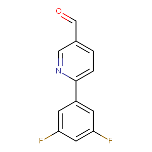6-(3,5-Difluorophenyl)-3-pyridinecarbaldehyde